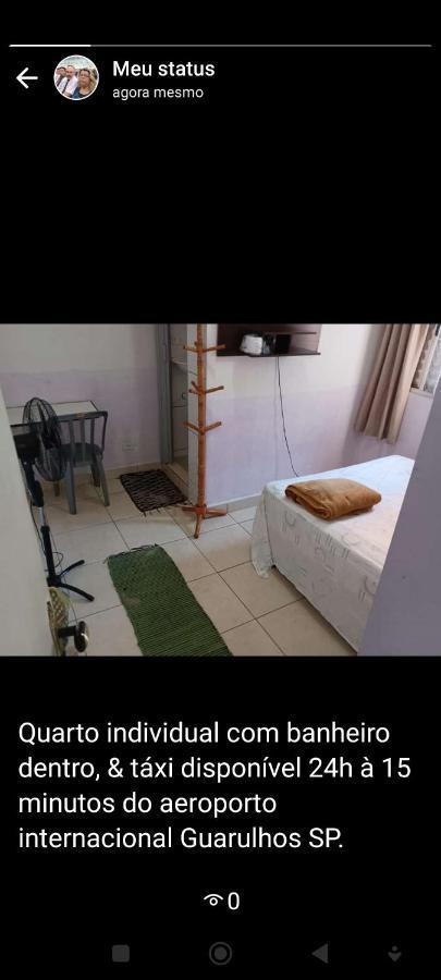 Hostel Familia Quartos Privado Proximo Aeroporto Int Guarulhos Sp Taxi 24 Hrs Exterior photo